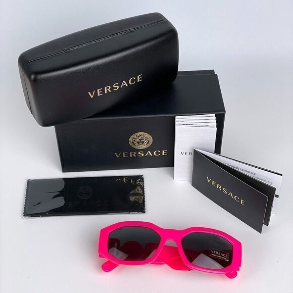 NEW Versace VE4361 531887 Fuchsia Pink Unisex Sunglasses BARBIE main image 10